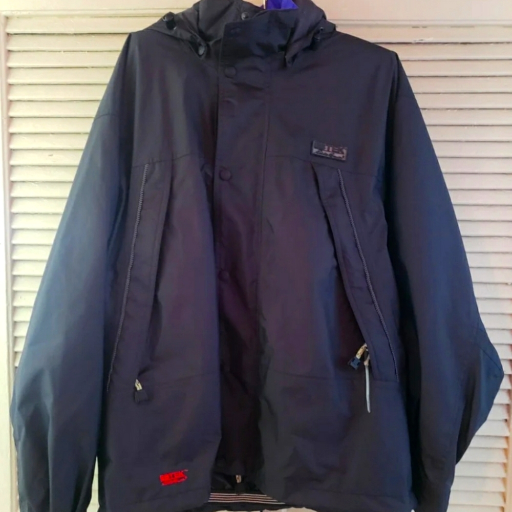 Vtg EBTEK Eddie Bauer Gore-Tex Waterproof Mens Hooded Jacket